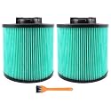 2 Pack DXVC6914 Filters Replacement for DeWalt Wet/Dry 6-16 Gallon