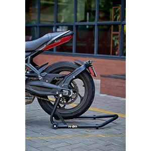 paddock stand with swing arm rest for all bikes - with 5 years frame warrantyblack