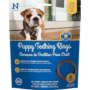n-bone puppy teething rings chicken flavor 6-countpack of 1  72 oz