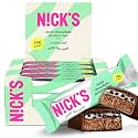 N!CK'S Protein Bars Mint Chocolate, 12 Count Box (50g Each)