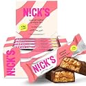 N!CK'S Protein Bars Peanut Butter, 12-Count Box (Each 50g)