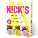 N!CK'S Protein Bars Variety Pack (Salty Peanut, Caramel, Almond) 12-Pack