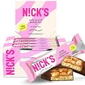 N!CK'S Protein Bars Salty Peanut Chocolate, 12-Count Box (Each 50g)