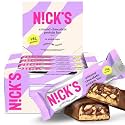 N!CK'S Protein Bars Almond Chocolate, 12-Count Box (Each 50g)