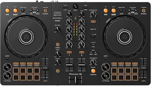 n e x musicals pioneer ddj-flx4 2-deck rekordbox and serato wired dj controller