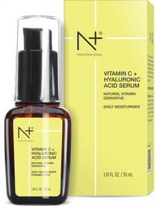 n plus n professional 20 vitamin c  hyaluronic acidparaben free face serum30ml