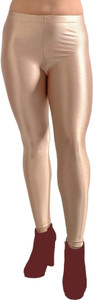 n s trend churidar length western wear legging beige solid