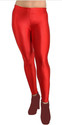 N S TREND Churidar Length Western Wear Legging (Red, Solid)