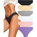 N SHAP LINGERIE39S 6-Pack Cotton Underwear for