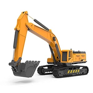 push and go  excavator construction truck  pull along vehicles  friction power engineering toy  trucks for 3 years old kids boys girls  multicolor 