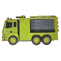N2K2 ENTERPRISE Unbreakable Military Truck Toy Friction Power Pull Back Vehicles Engineering Toys Truck with Light &amp; Sound for Kids Boys Girls (Rescue Squad- Guns &amp; Bombs)