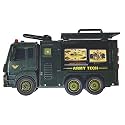 N2K2 ENTERPRISE Unbreakable Military Truck Toy Friction Power Pull Back Vehicles Engineering Toys Truck with Light &amp; Sound for Kids Boys Girls (Rescue Squad-Army Tech)