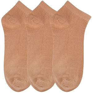 n2s next2skin women39s ankle length cotton socks-pack of 3 pairs