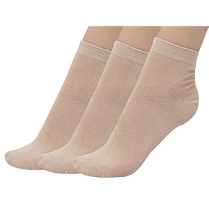 n2s next2skin women39s ankle length socks - pack of 3 pairs