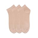 N2S NEXT2SKIN Women's Ankle Length Cotton Socks-Pack of 3 Pairs