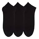N2S NEXT2SKIN Women's Ankle Length Cotton Socks-Pack of 3 Pairs