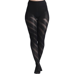 N2S NEXT2SKIN Womens Spandex Patterned Pantyhose Stockings