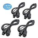 N64 Extension Cables for Nintendo N64 64 Controller (4 Packs)