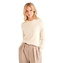 NAADAM Women's The Original Cashmere Crewneck Sweater