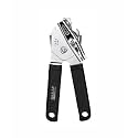 NAALSA 2in1 Munual Multi Functional Tin Can Opener with Bottle Opener Stainless Steel with Anti Flip Grip Heavy Duty Kitchen Household (Can Opener 1pc)