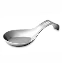NAALSA CLEANTOP 1Pc Spoon Rest Stainless Steel for Home & Kitchen, Platform and Dining Table, Holding Messy Spoon While Cooking