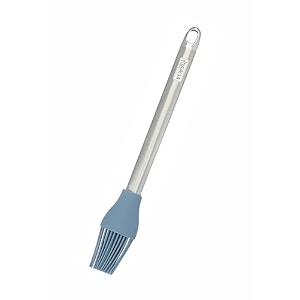 naalsa mixwel 1pc silicone spatula with steel handle for kitchen heat resistant baking spoon for non stick baking and mixing 26cm length 10inch 1pc spatula