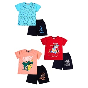 Naavai Kids Cotton Boys And Girls T-shirts