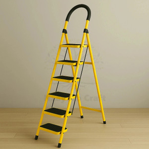 Naayaab Craft Premium Folding Stairs 6-Step Ladder