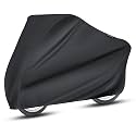 NABAAT Universal Waterproof Dust Cycle / Bicycle Cover for Outdoor Rain/ Sun/ Snow/ Corrosion Protection (Black)