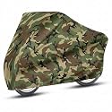 NABAAT Universal Waterproof Dust Cycle / Bicycle Cover for Outdoor Rain/ Sun/ Snow/ Corrosion Protection (Military Print)