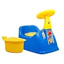 Nabhya Plastic Ferrari Baby Potty Training Seat- Chair for Kids- Infant Potty Toilet Chair with Removable Tray & Closing Lid (Green)
