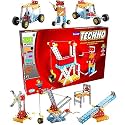 nabhya senior techno - engineering toy kit - educational toy - building blocks and models construction set (age 5 to 12)-Multi color