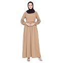 Nabia Chikan Hand Embroidery Design Abaya For