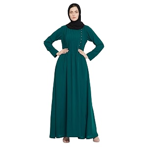 Nabia Nida Matte Fabric Full Length Abaya