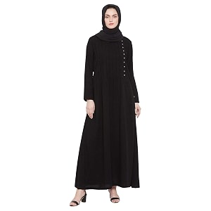 Nabia Nida Matte Fabric Full Length Abaya