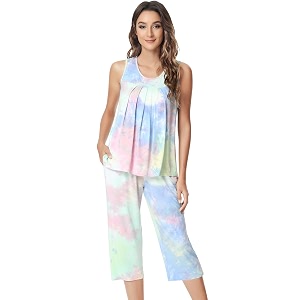 NACHILA Bamboo Viscose Cooling Pajamas for Women