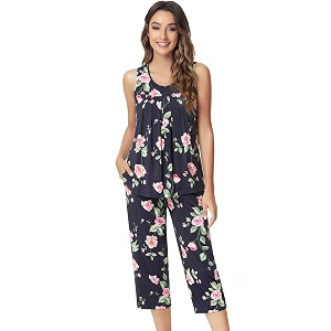 NACHILA Bamboo Viscose Cooling Pajamas for Women