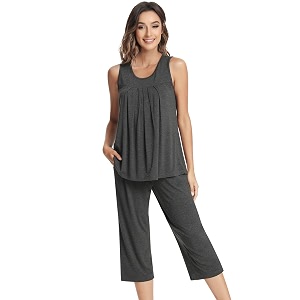 NACHILA Bamboo Viscose Cooling Pajamas for Women