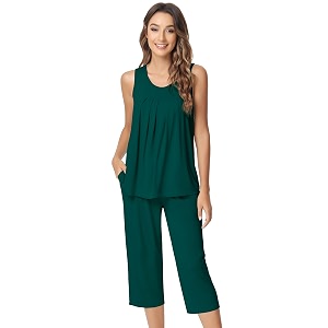 NACHILA Bamboo Viscose Cooling Pajamas for Women