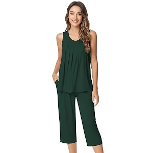NACHILA Bamboo Viscose Cooling Pajamas for Women