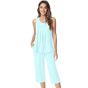 NACHILA Bamboo Viscose Cooling Pajamas for Women