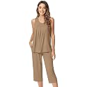 NACHILA Bamboo Viscose Cooling Pajamas for Women