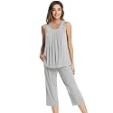 NACHILA Bamboo Viscose Cooling Pajamas for Women