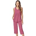 NACHILA Bamboo Viscose Cooling Pajamas for Women