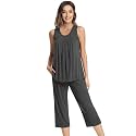 NACHILA Bamboo Viscose Cooling Pajamas for Women