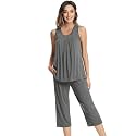 NACHILA Bamboo Viscose Cooling Pajamas for Women