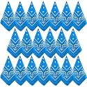 NACHLYNN 10/20pcs Paisley Bandanas Assorted Bandanas Cowboy Polyester Headbands Square Scarf Headwear