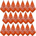 NACHLYNN 10/20pcs Paisley Bandanas Assorted Bandanas Cowboy Polyester Headbands Square Scarf Headwear