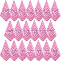 NACHLYNN 10/20pcs Paisley Bandanas Assorted Bandanas Cowboy Polyester Headbands Square Scarf Headwear