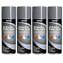 NADAMOO All Surface Primer Spray, Matte Gray One-Part Epoxy Primer, 4 Can